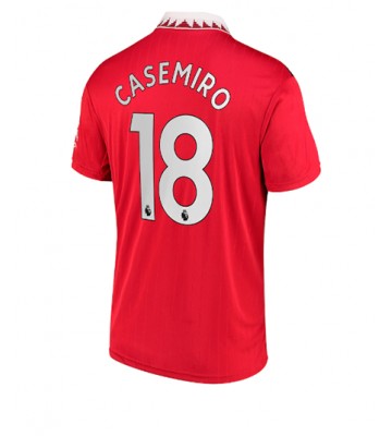 Manchester United Casemiro #18 Hjemmedrakt 2022-23 Kortermet